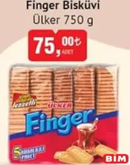 ÜLKER FİNGER BİSKÜVİ 750 G